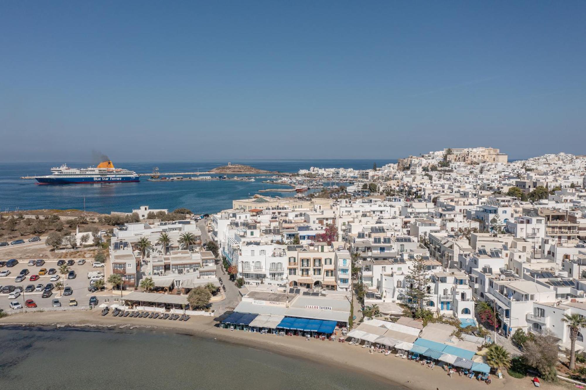 Hotel Palatia Naxos City Exterior foto